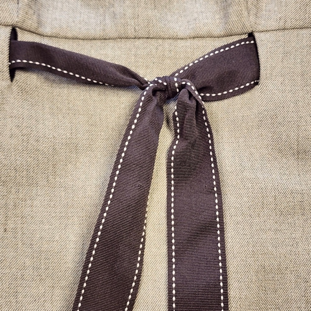 Studio I, A-line dress with capped sleeves and tie at the waist - Picture 3 of 6